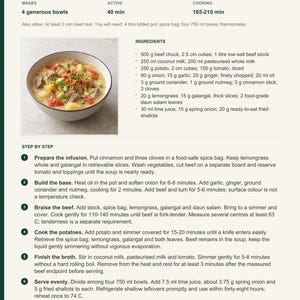 Actual PDF page 13 from A Taste of Indonesia: Soto Betawi recipe page.