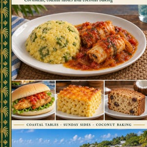 Actual cover of the A Taste of Barbados PDF cookbook.