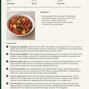 Actual PDF page 13 from A Taste of Georgia: Ajapsandali recipe page.