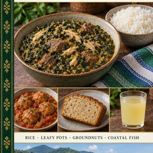 Actual cover of the A Taste of Sierra Leone PDF cookbook.