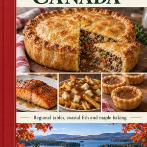 Actual cover of the A Taste of Canada PDF cookbook.