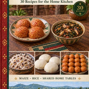Actual cover of the A Taste of Togo PDF cookbook.