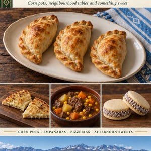 Actual cover of the A Taste of Argentina PDF cookbook.