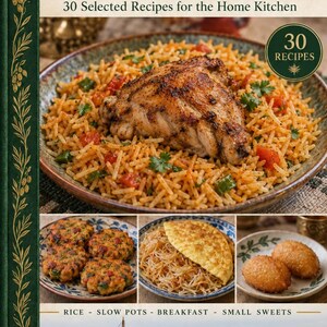 Actual cover of the A Taste of Bahrain PDF cookbook.