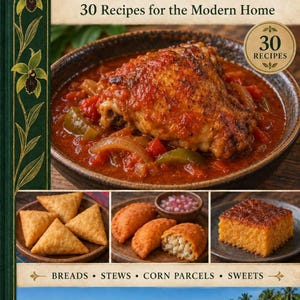 Actual cover of the A Taste of Belize PDF cookbook.