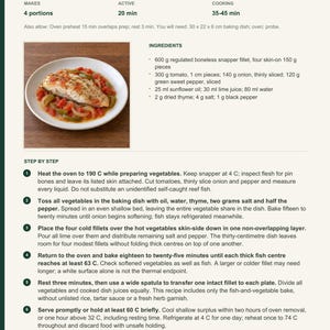Actual PDF page 13 from A Taste of Bahamas: Tomato-Baked Snapper recipe page.