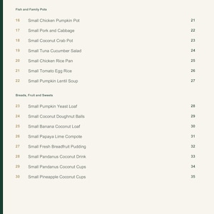 Actual PDF page 4 from A Taste of Marshall Islands: Contents, page 2.
