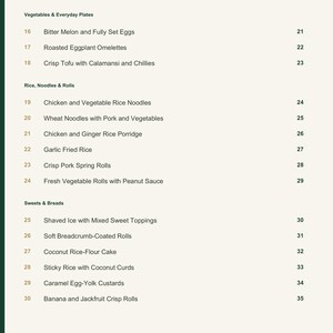 Actual PDF page 4 from A Taste of Philippines: Contents, page 2.