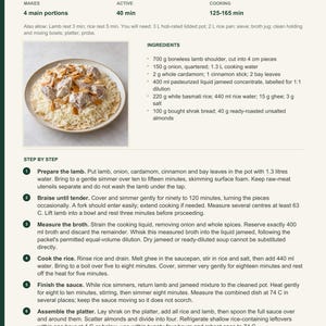 Actual PDF page 6 from A Taste of Jordan: Mansaf recipe page.
