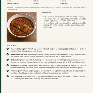 Actual PDF page 13 from A Taste of Jamaica: Brown Stew Fish recipe page.