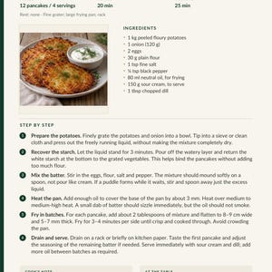 Actual PDF page 17 from A Taste of Lithuania: Crisp Potato Pancakes recipe page.