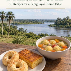 Actual cover of the A Taste of Paraguay PDF cookbook.