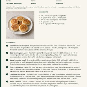 Actual PDF page 6 from A Taste of Madagascar: Rice-Flour Breakfast Cakes recipe page.