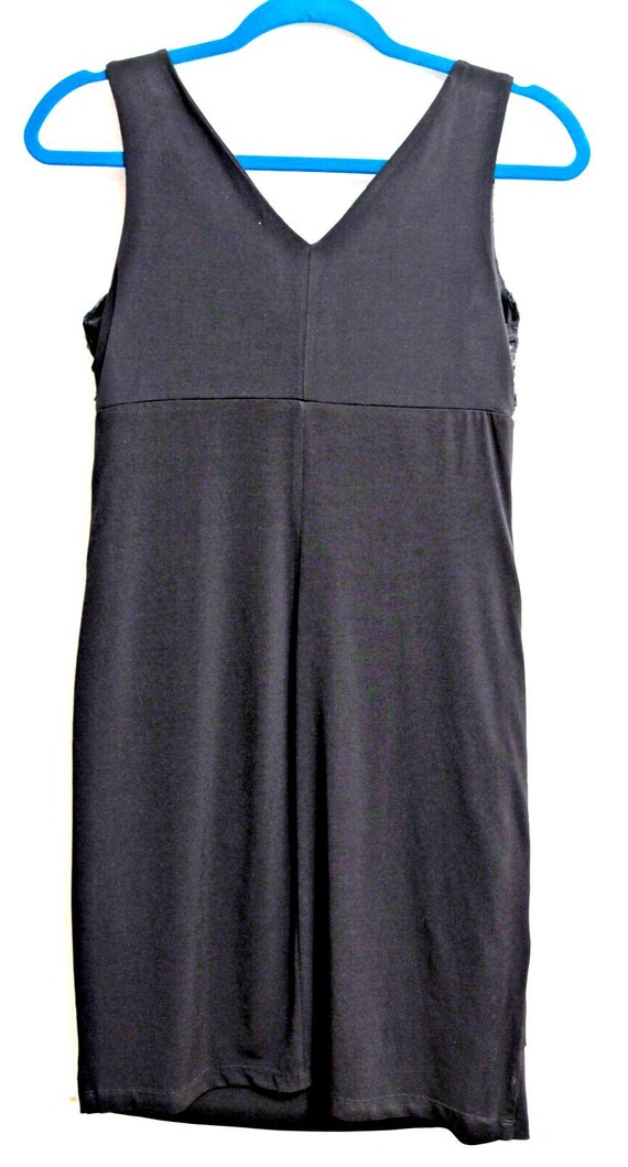 En Focus Studio Black Dress Cocktail/Party Dress High Waist/Pullover Size 6