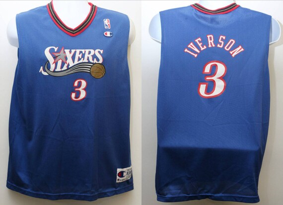 champion allen iverson jersey