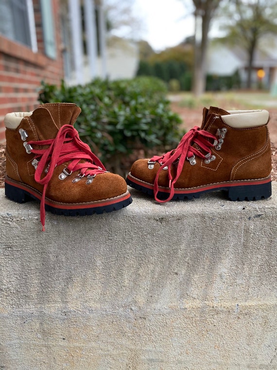 Rare 90’s VIntage “BROOKS” Suede Mountain Hiking B