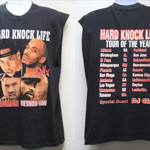 Rare 1999 Vintage Jay Z Hard Knock Life Tour Ft Dmx Etsy Canada