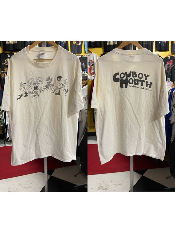 1996 Vintage “COWBOY MOUTH- New Orleans Rock & Rol