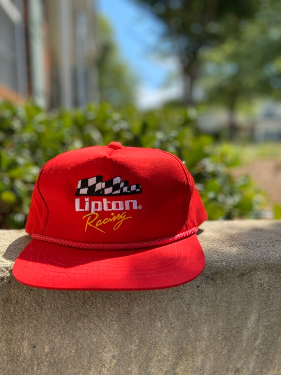 90’s “LIPTON RACING” Nascar Cap with Adjustable Le