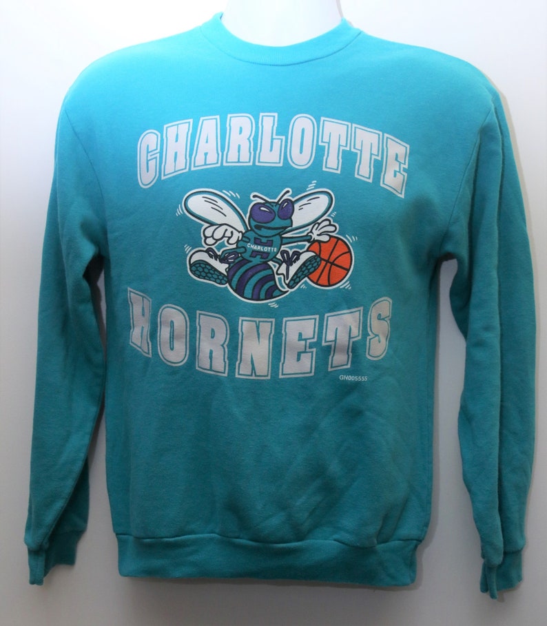 Rare 90's Vintage CHARLOTTE HORNETS Big Logo | Etsy