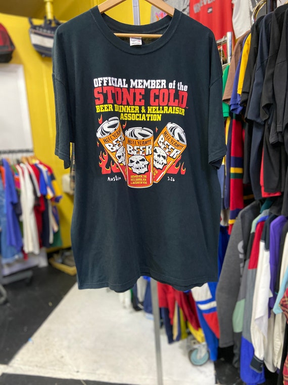 2000 Vintage STONE COLD Steve Austin Wrestling Tee