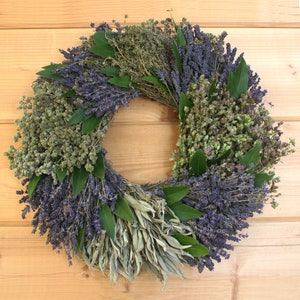 French Herb Wreath