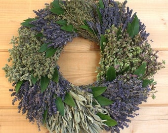 French Herb Wreath