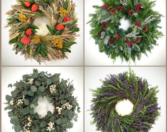 Seasonal Wreath Subscription