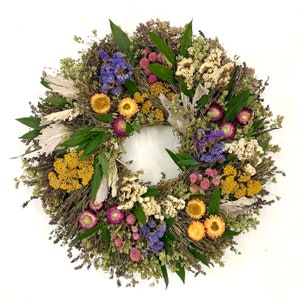 Burst of Flowers Wreath