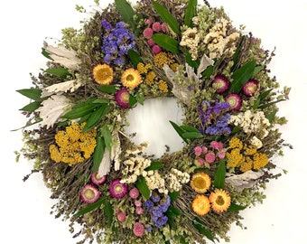 Burst of Flowers Wreath