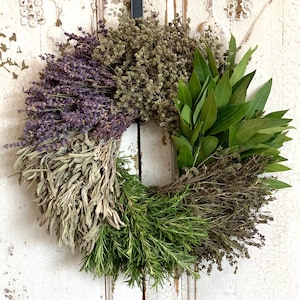 Kitchen Herb Wreath