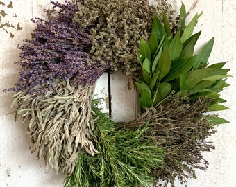 Kitchen Herb Wreath