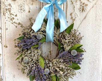 Baby Boy Wreath