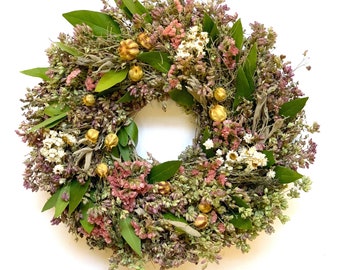 Spring Nigella Wreath