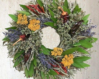 California Herb Wreath