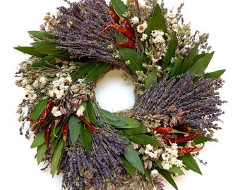 Lavender Herb Wreath