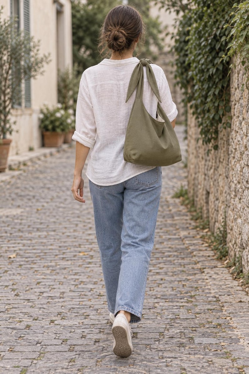Knot Bag Sewing Pattern PDF, Shoulder Bag With Knotted Handle, Beginner ...