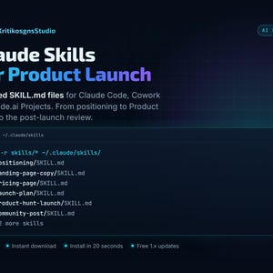 Claude Skills コンプリートバンドル | Claude Code AIエージェントスキル18種類 | SKILL.mdファイル | フリーランサー向けテンプレートと製品ローンチテンプレート | 即時ダウンロード 画像 3