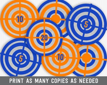 nerf target signs etsy singapore