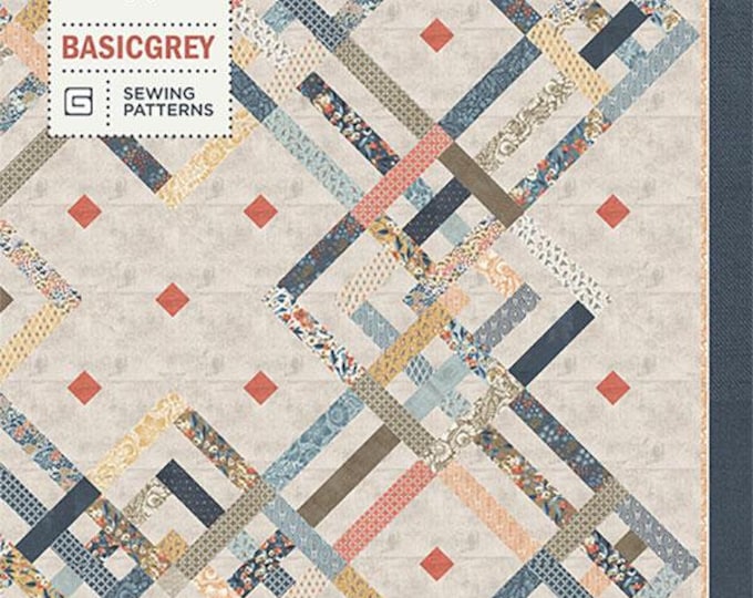 Baker's Lattice Quilt 85 X 85 Quilt Pattern PAT056 Designed by Audrey