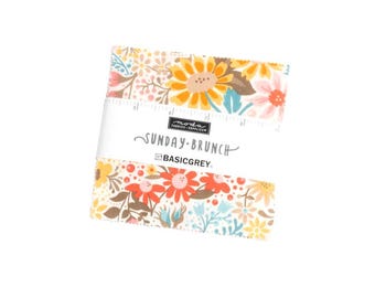 Pack de breloques brunch du dimanche MODA by Basic gris 30750PP