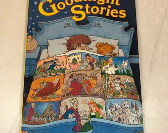 Vintage Ladybird Goodnight Stories 21 Timeless Stories 1987 Hardcover