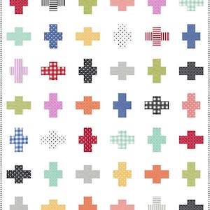 Positively Charming Quilt 51 x 59.5&quot; Quilt Pattern Charm Pack CQ 209 Designed by Corey Yoder Coriander Quilts Moda Coriander Colors