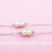 Two peas in a pod best friend bracelet set - Cream, 2 peas in a pod bracelet, Best friend bracelet set, Peas in a pod bracelet