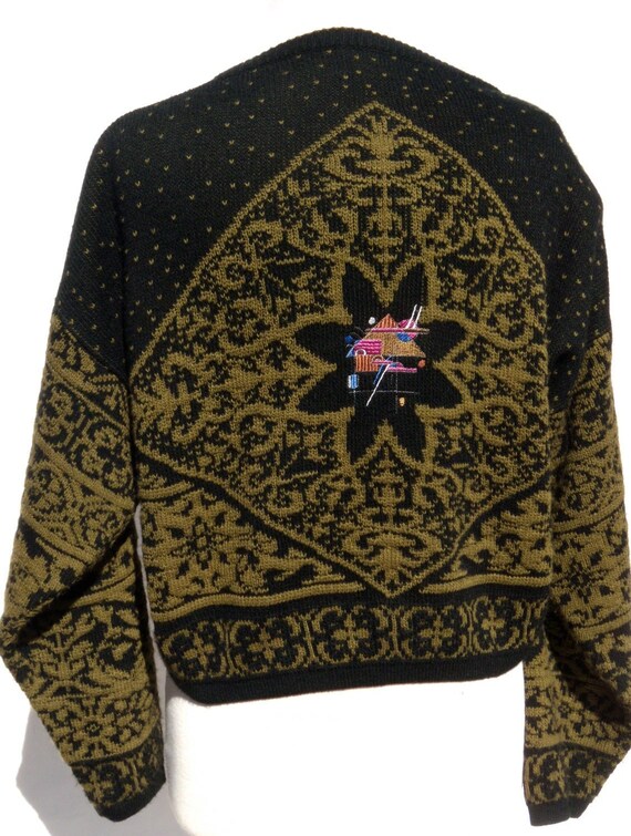 Supreme 18ss tapestry sweater - Gem