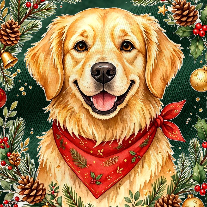 Golden Christmas shirt — design close-up