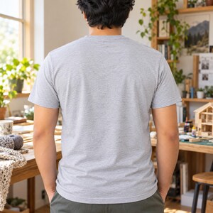 47 Hobbies shirt — back view
