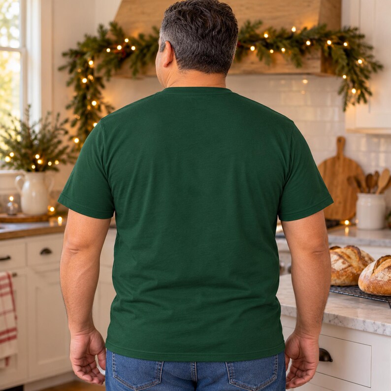 Merry Crustmas shirt — back view
