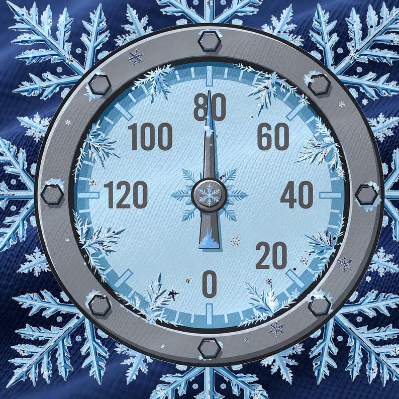 HVAC Cool shirt — design close-up