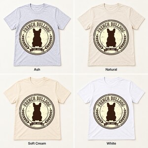 Frenchie Badge shirt — color options